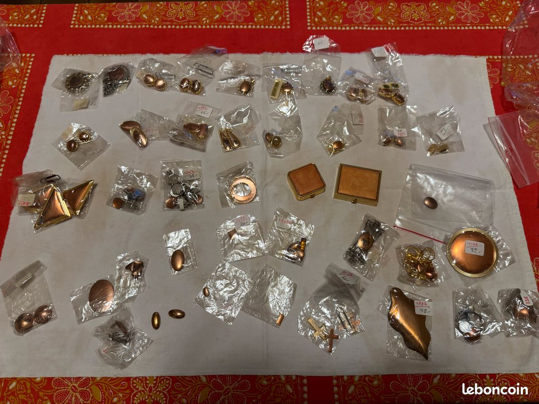 Support en cuivre pour bijoux en émail (image 1)