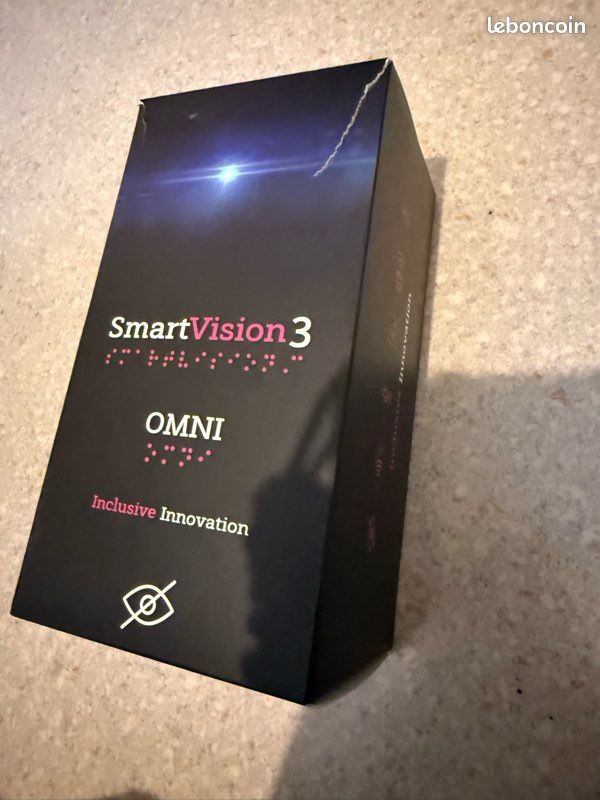 Smartvision 3 - téléphone tactile avec touches - pour déficient visuel (image 8)