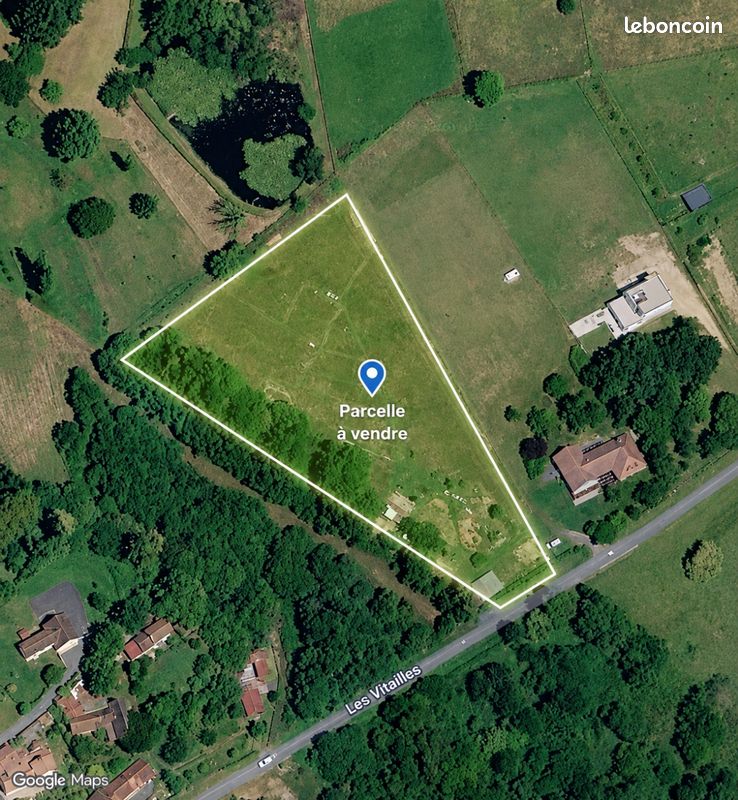 Terrain constructible 8 000 m² viabilisé avec verger et forêt · à Saint-Yrieix-la-Perche · 150 000 €
