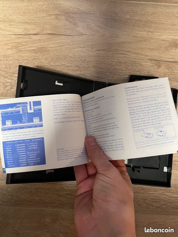 The Terminator Sega Master System (complet) (image 5)