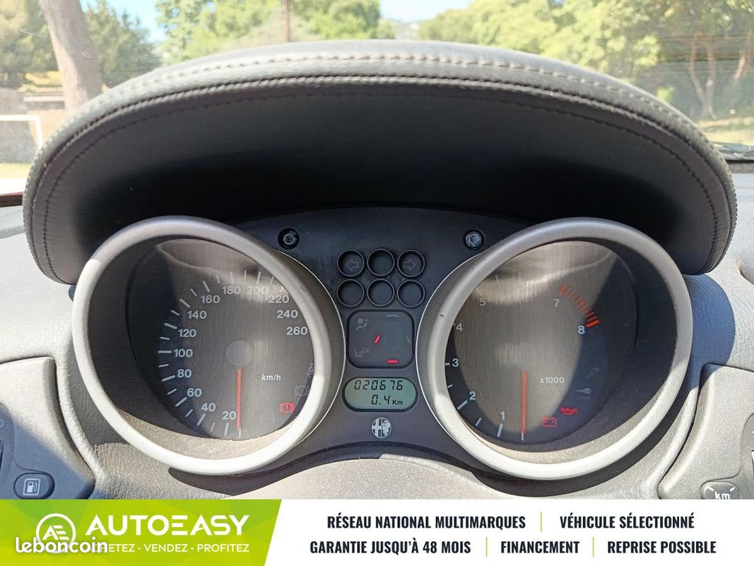 Alfa Romeo SPIDER GTV - 1.8 TS 16v 144 CH - 20.700 km réels - Origine France (image 14)