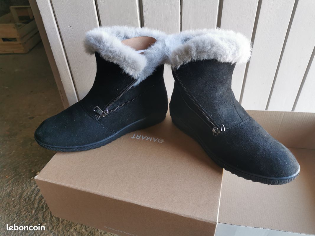 Bottes fourrees damart neuves t39 Chaussures