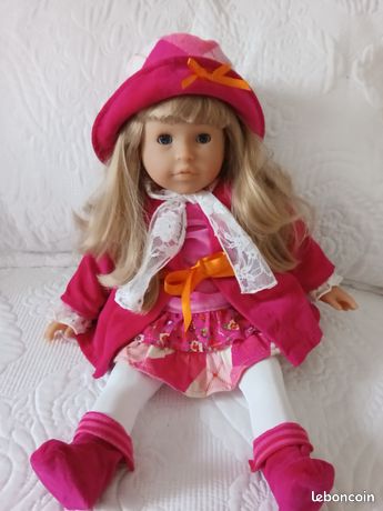 Poupée Corolle Blonde 42 Cm – Classique Française, état Cool
