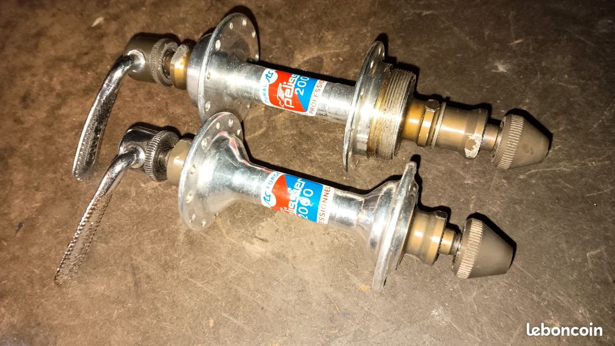 Moyeux PELISSIER 2000 24T pour vélo de course ancien - Équipements vélos