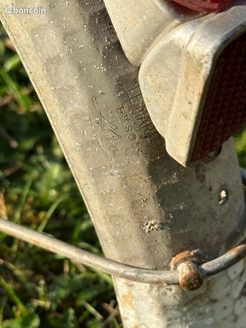 GARDE BOUE MARTELÉ 650 aluminium pour velo ancien ANNÉE 1950 EUR 124,99 - FR