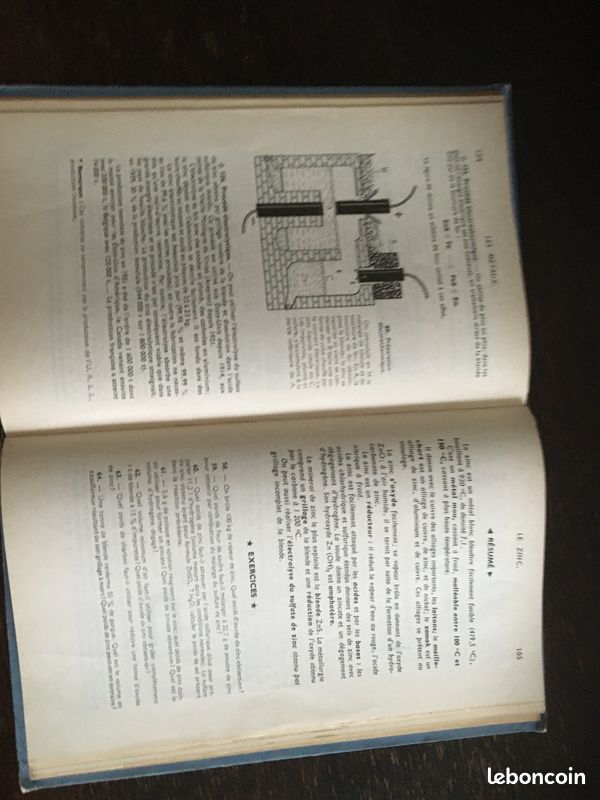Chimie. Classe de première C, M, M' de 1957 (image 5)