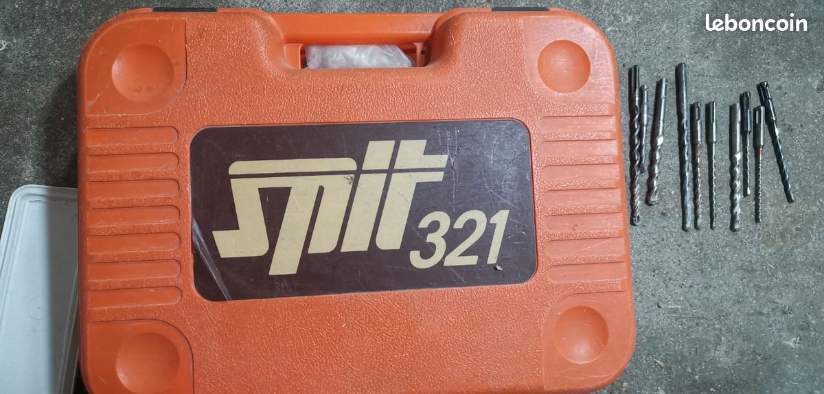 Bonjour je vends perceuse perforateur spit 321 SDS avec deux Trois Forêts (image 3)