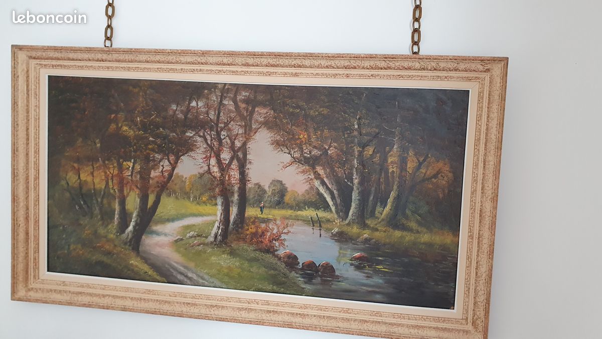 Grand tableau d'un sous bois (image 4)
