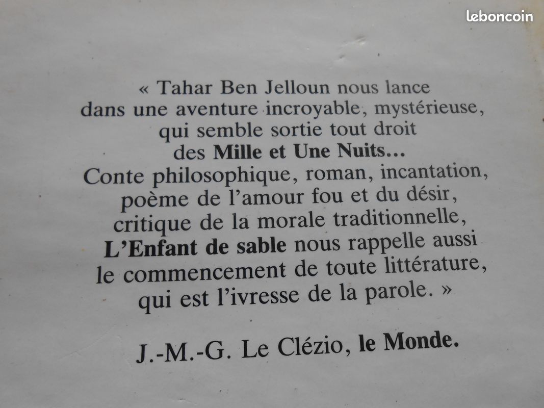 L enfant de sable (image 2)
