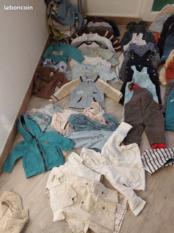 Grand lots vêtements garçons 6 mois (image 3)