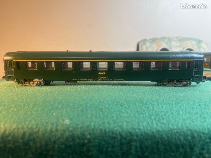 JOUEF HO RARE Train Mecanique Diabolic Contenu Du Coffret Paris Rome Modele 55 EUR 80,00 - FR