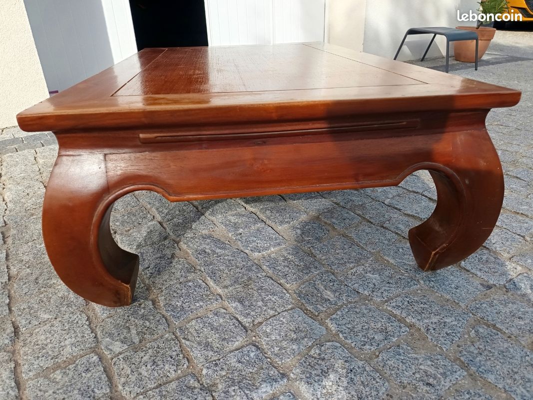 Table chinoise bois (image 1)