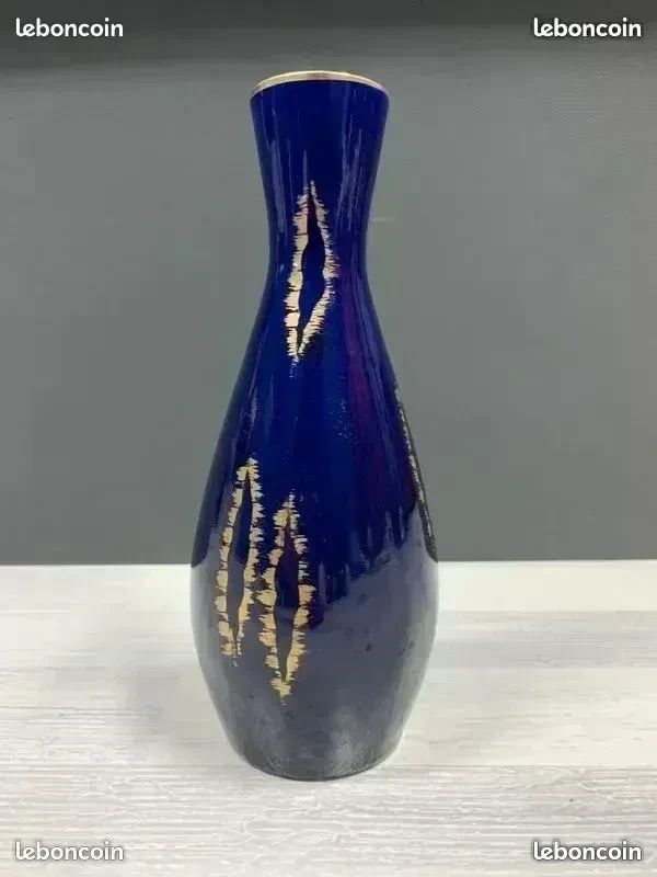 Vase Bavaria "Echt Cobalt" (image 1)