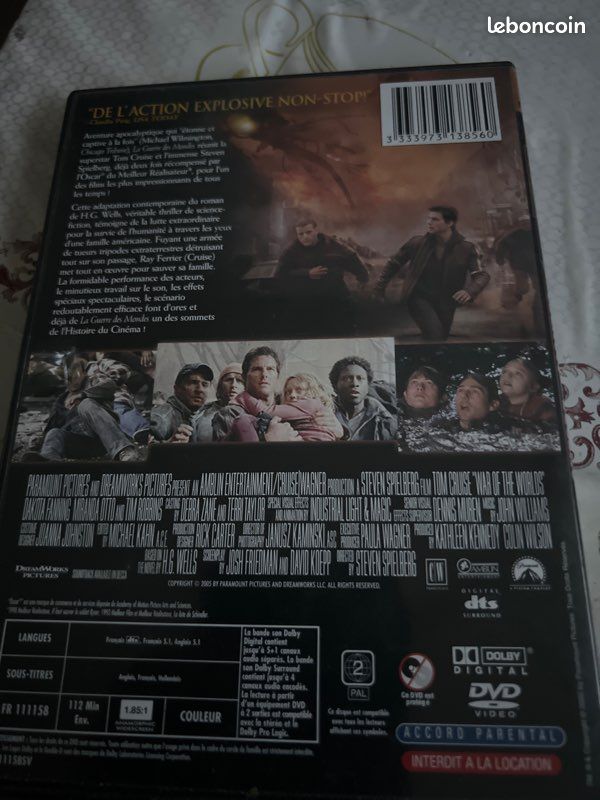 DVD La Guerre des Mondes - Steven Spielberg (image 2)
