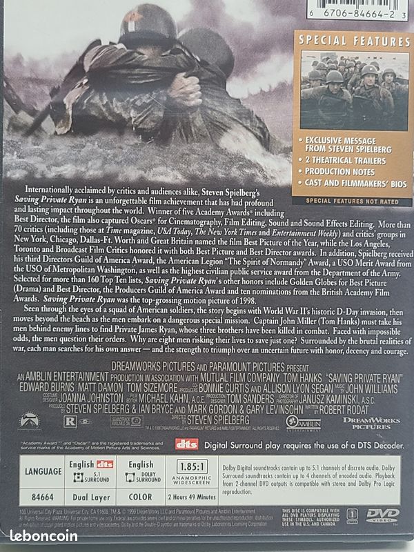 DVD Il faut sauver le soldat Ryan (US) (image 6)