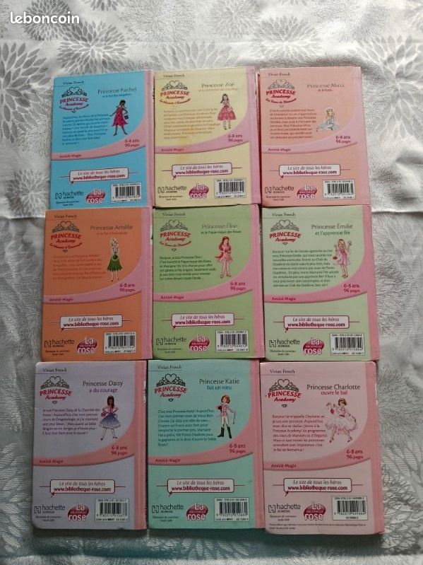 Lot de 15 livres princesse academy (image 3)