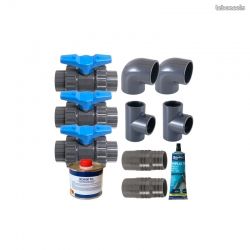Pompe à chaleur piscine 8Kw + kit bypass (image 3)