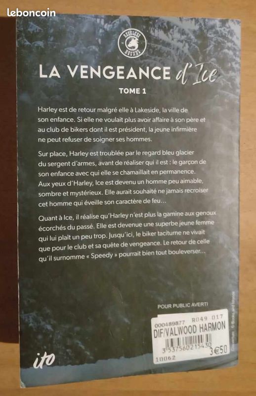 La vengeance d'Ice Tome 1 Harmony Valwood (image 2)