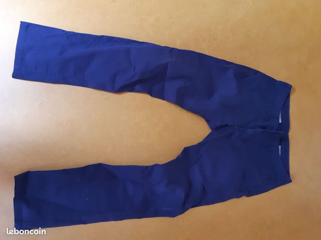 Pantalon bleu homme - Devred - taille 38 (image 2)