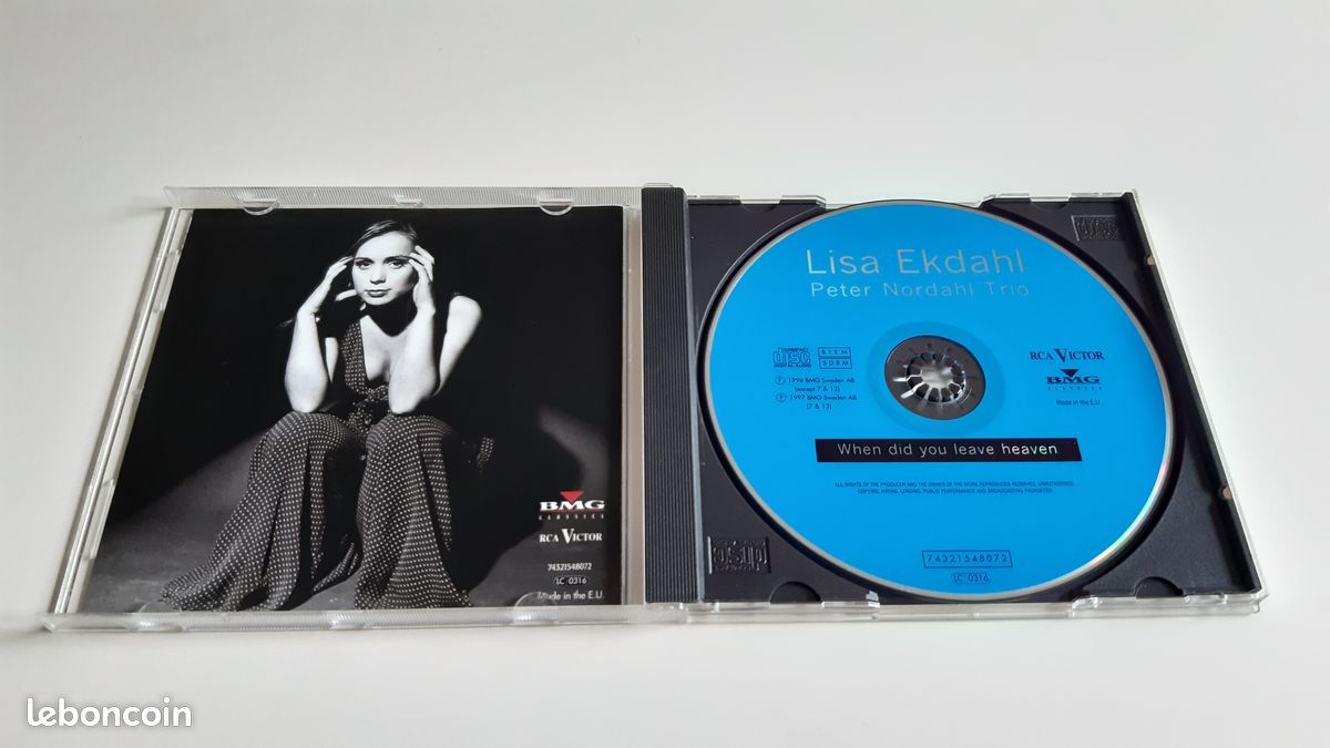 Lisa Ekdahl / Peter Norahl Trio " When did you leave heaven" (image 2)