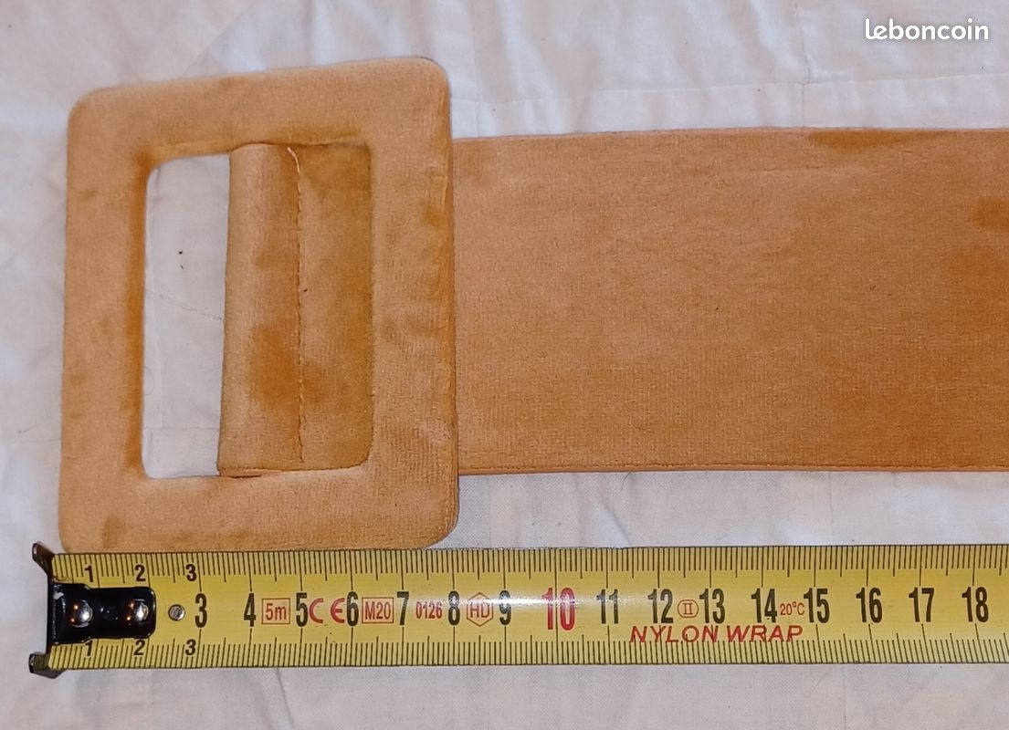 Ceinture abricot taille S (image 4)
