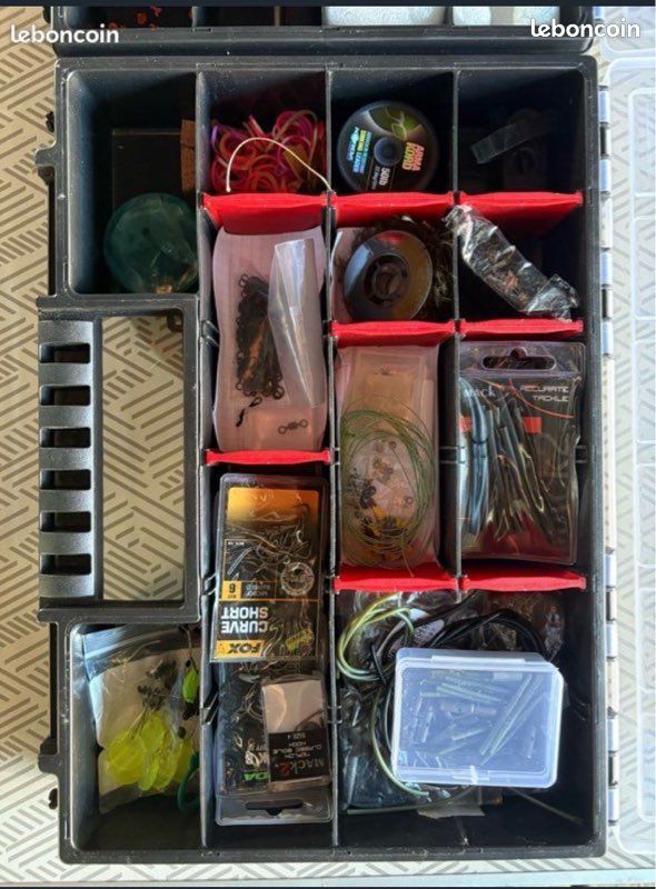 Kit De Montage Pêche à La Carpe 230 Pièces – Accessoires Pour Plates-formes, Bas De Ligne
