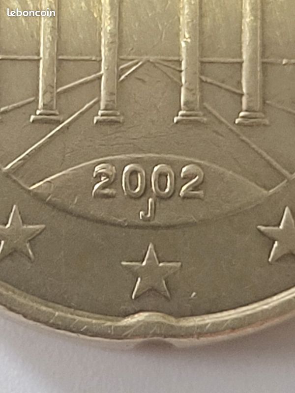Erreur Monnaie - 2 Pièces De 20 Centimes 2008 - Même Erreur - Prix 24€