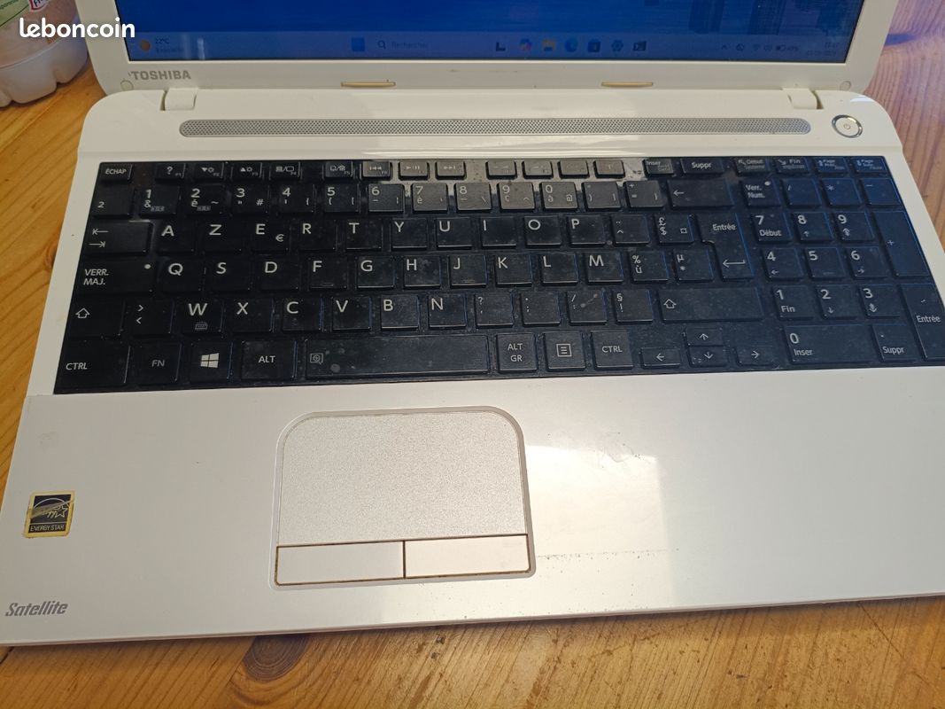 Pc portable Toshiba Satellite C55 A 1G2 windows 11 i5 3230m 8go Ram 250go Ssd (image 2)