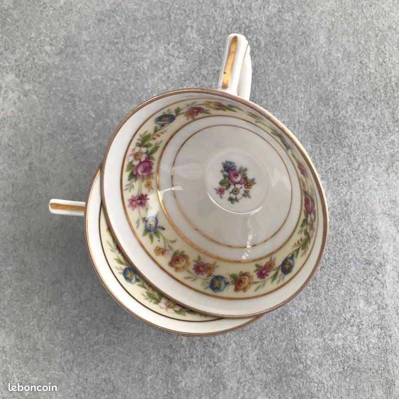 Tasses à café ☕️ Limoges ☕️ (image 4)