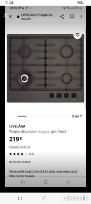 Plaque a gaz (image 1)