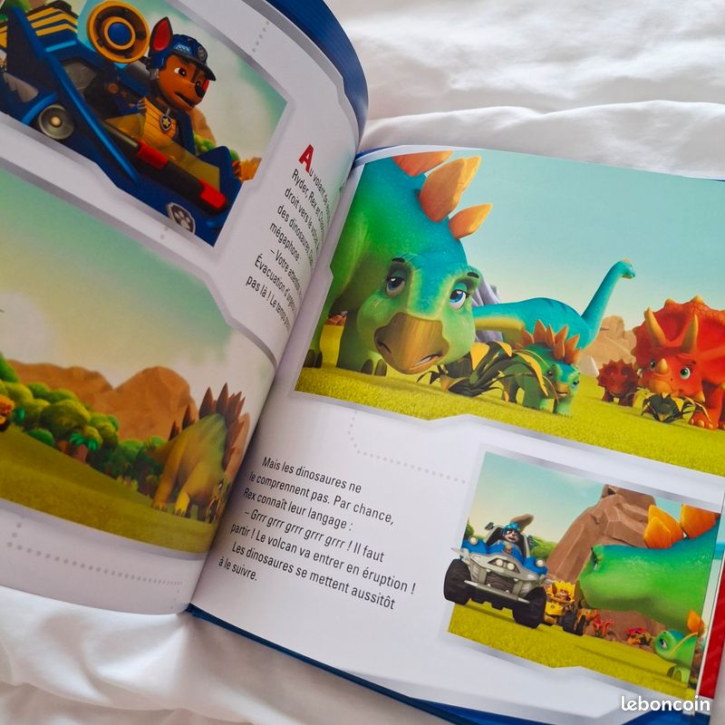 Livre Nickelodeon Hachette Jeunesse Paw Patrol La Pat Patrouille Le réveil du volcan (image 6)