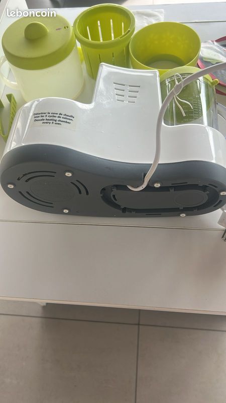 Robot pour bébé (cuiseur vapeur mixeur et chauffe biberon) (image 8)