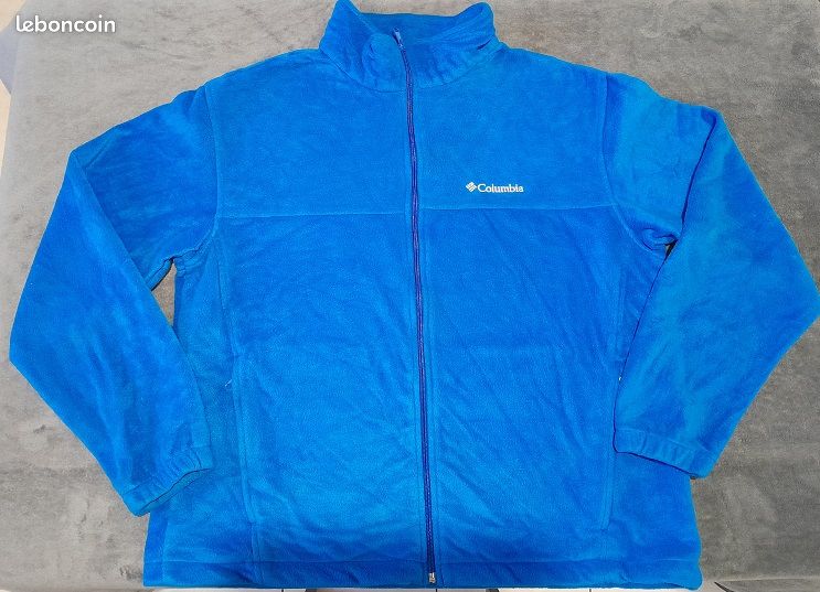 Columbia Granite Mountain Veste polaire pour homme Rouge/gris Taille XXL, rouge, TT-Grand