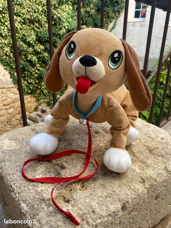 Les Peppy Pups toufous Chien marron Jeux Jouets