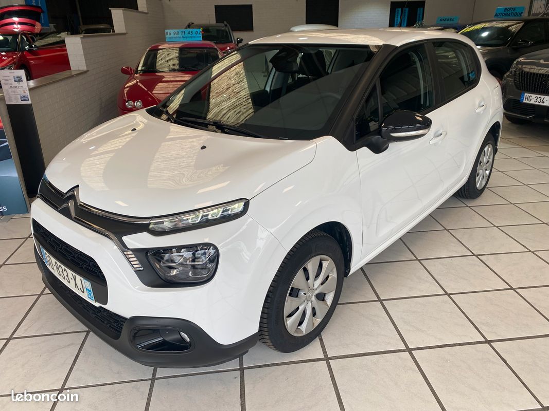 Citroen C3 FEEL BUSINESS 1.2I 83 CH 12/2021 47025 KM GARANTIE 12 MOIS (image 2)