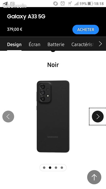 Samsung A33 NEUF (image 2)