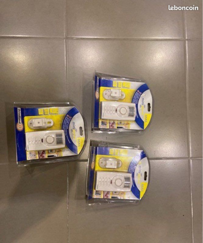 Lot de 3 mini alarmes (image 1)