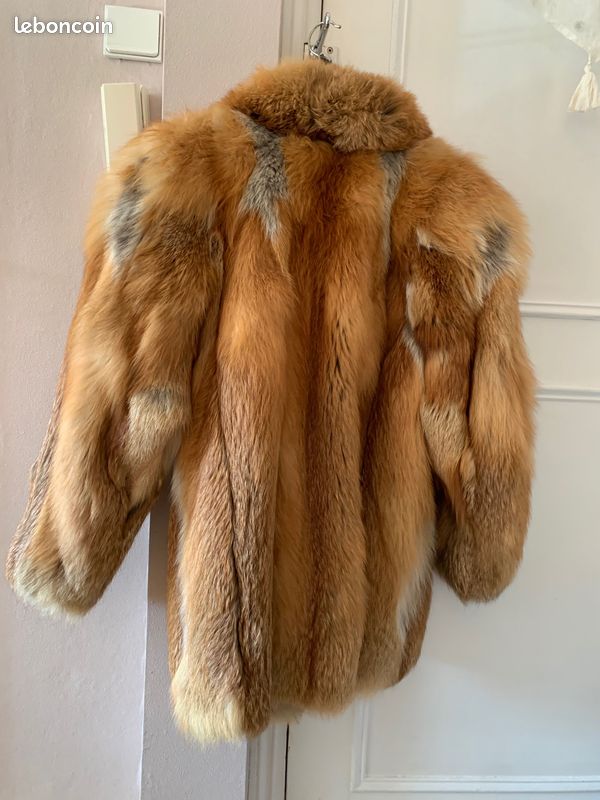 Veste en renard roux (image 2)