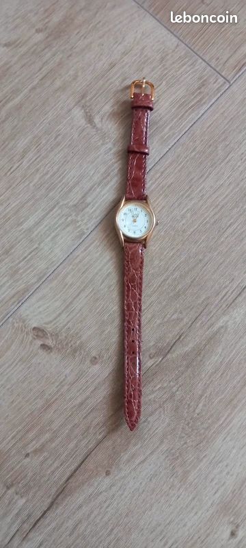 Montre Femme YONGER & BRESSON – Bracelet Cuir – Quartz – état Excellent