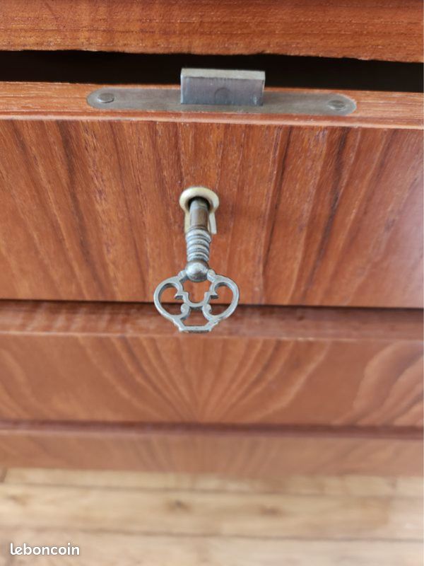 Secrétaire scandinave teck (image 9)