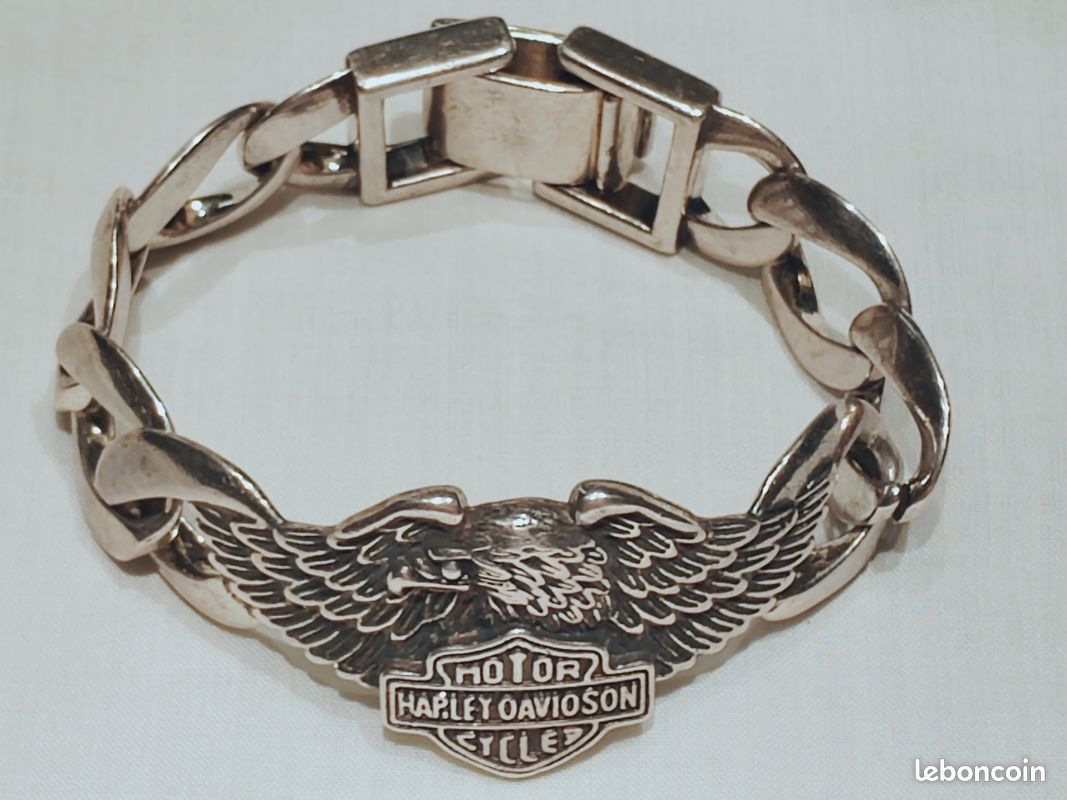 Bracelet Harley Davidson en argent 925 (image 1)