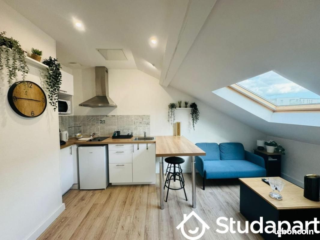 Appartement 2 pièces 17 m² · à Reims · 17 m² · 620 €/mois