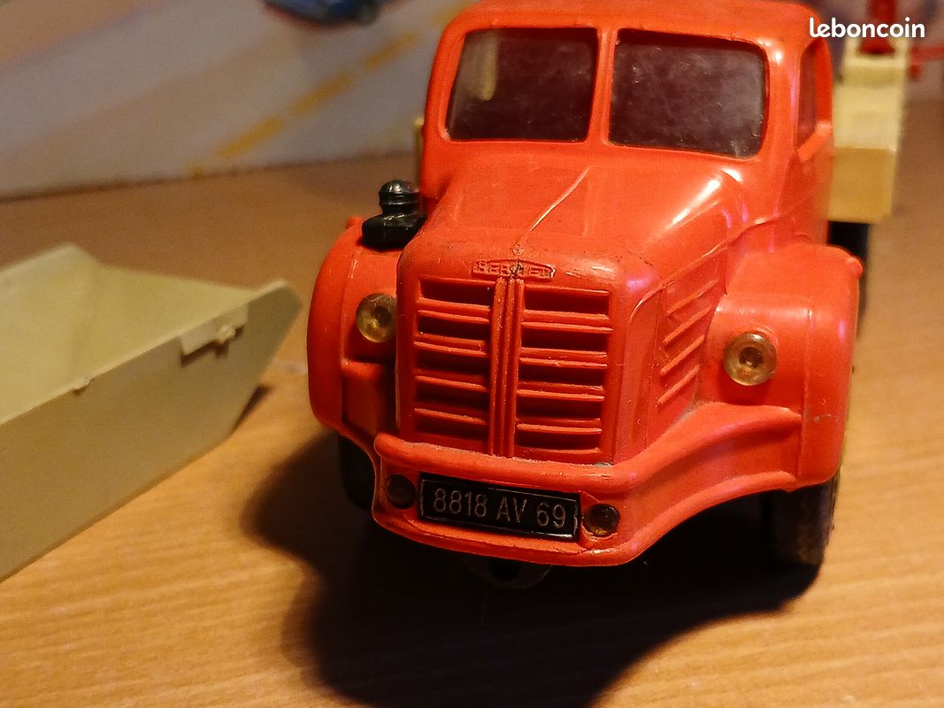 1/43 NOREV BERLIET TBO en plastique camion multi benne miniature pas Dinky / Solido / CIJ /Clé - Collection