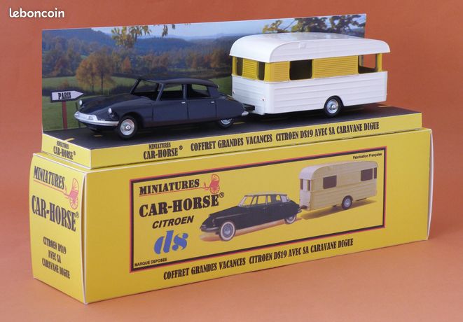 Citroën - DS19 Caravane Digue Panoramic - Norev - 1/18 - Autos Miniatures