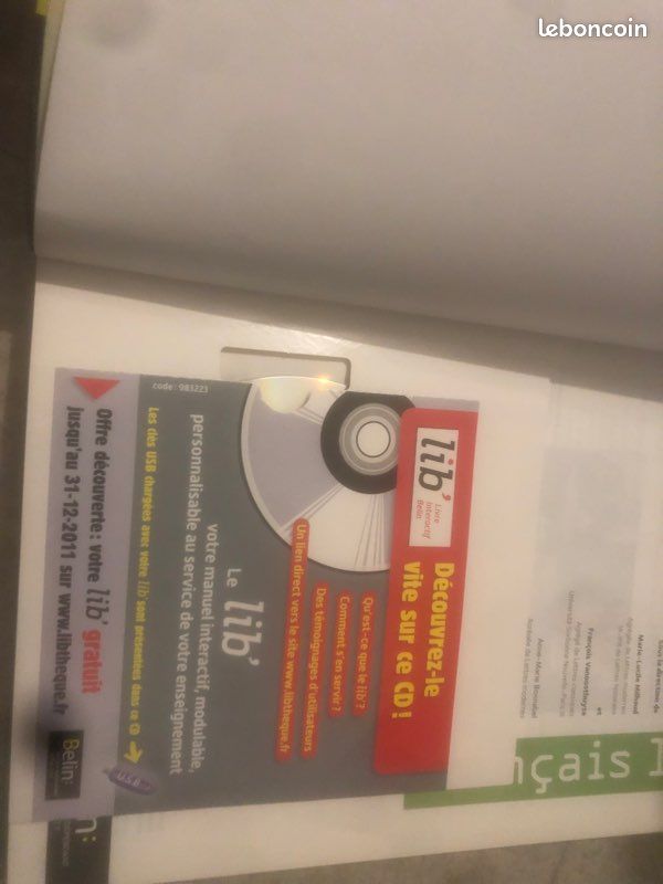 Livre français 2de (image 2)