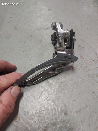 Dérailleur Avant Shimano Ultegra FD-6500 – 9 Vitesses, à Souder – Pour Vélo Course – Occasion Italie