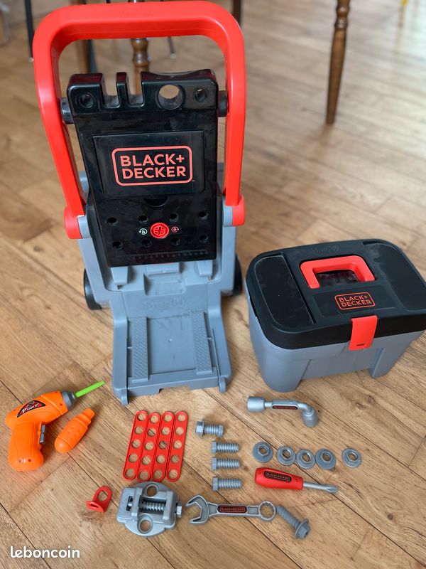 Etabli/chariot jouet Smoby - Black & Decker (image 1)
