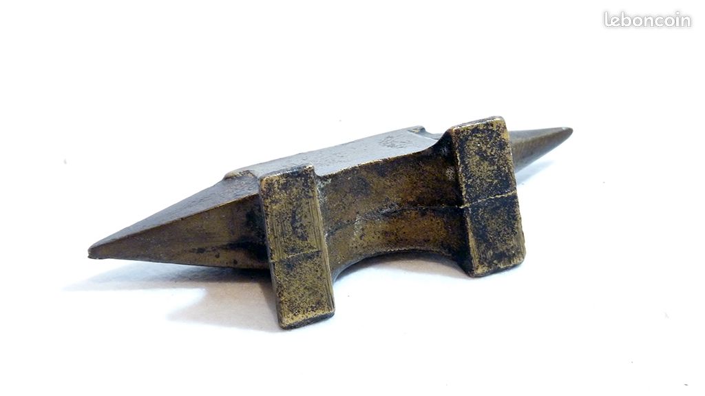 Enclume Ancienne De Bijoutier/horloger - Bigorne Vintage Française - Objet De Décoration Curio