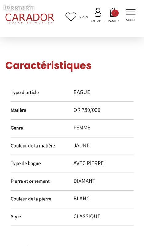 Bague Dolly-Bijoux T54 En Or 18K Plaqué 5 Microns - Pavé De Diamants Cz | Croisée Bicolore