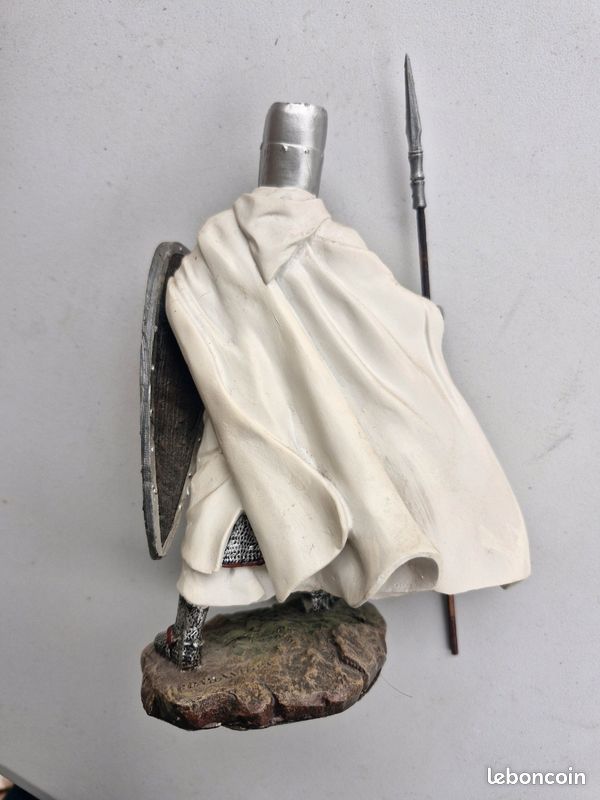Figurine Caricature Chevalier Croisé Templier Médiéval - Lot De 4 Pièces - Neuf - Humour Et Décoration